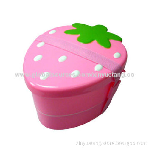 Fruit shape plastic lunch box, BPA freeNew